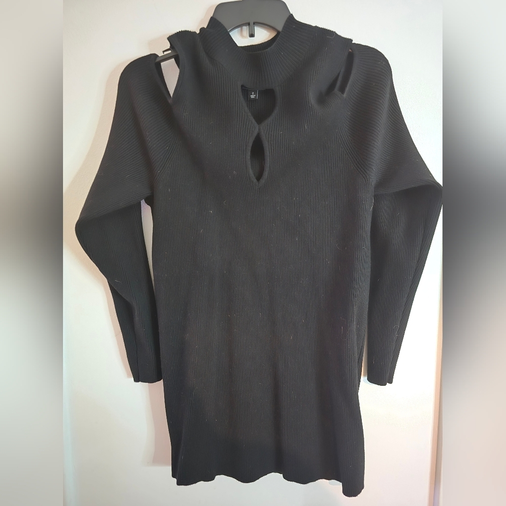 Black Sweater Blouse